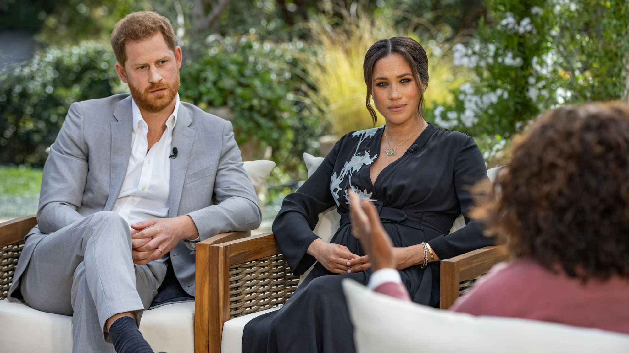 Prinz Harry und Herzogin Meghan Markle im aufsehenerregenden Interview mit der amerikanischen Talkshow-Moderatorin Oprah Winfrey.