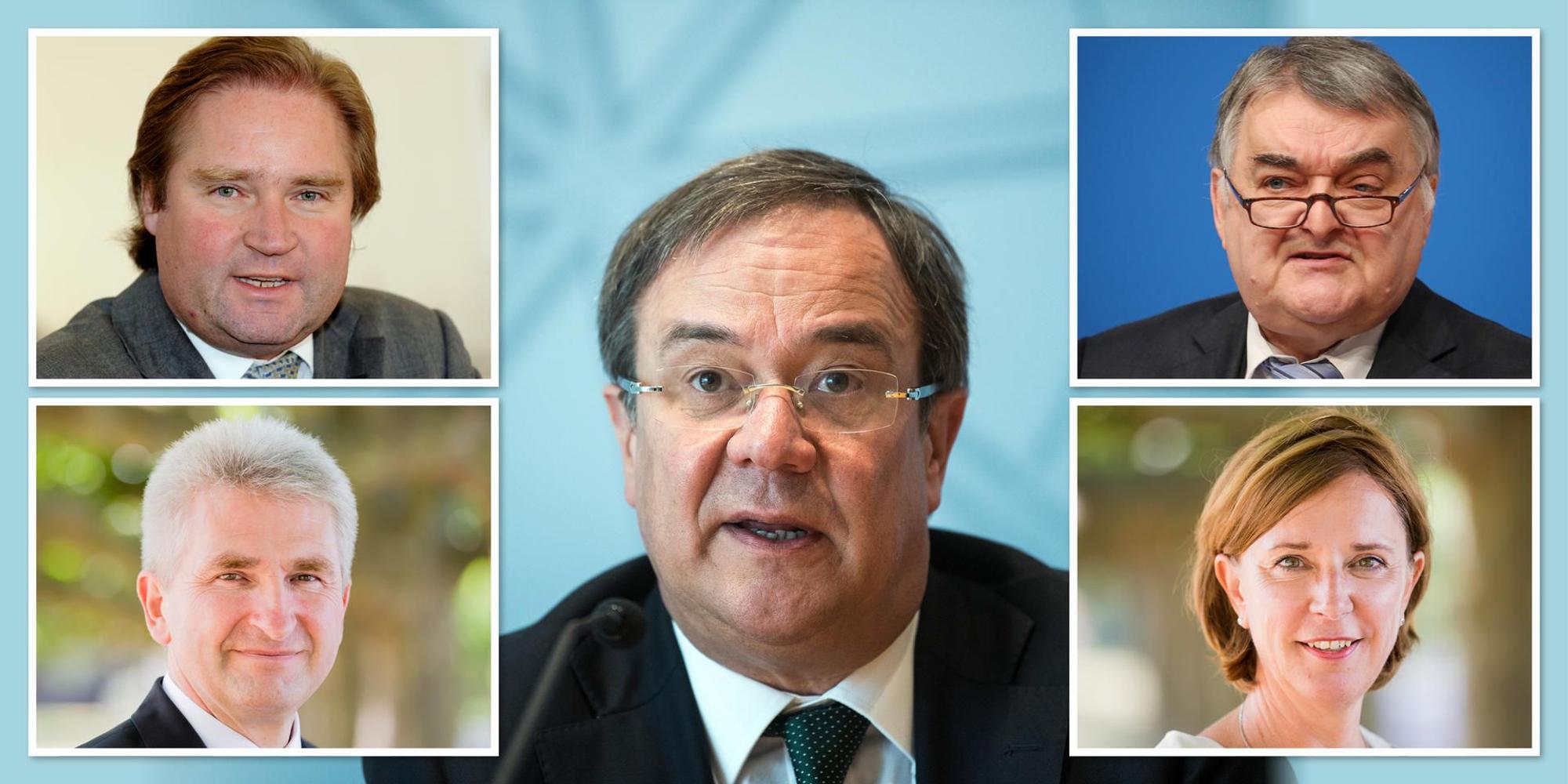 Laschet und Minister Landscape