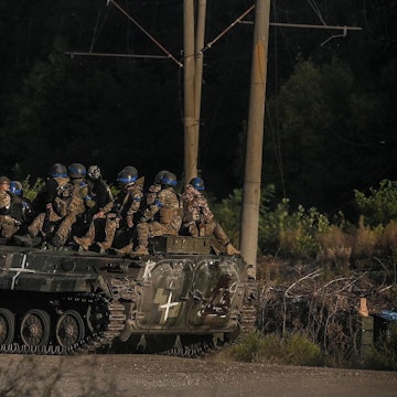 Ukrainischer Panzer 100922