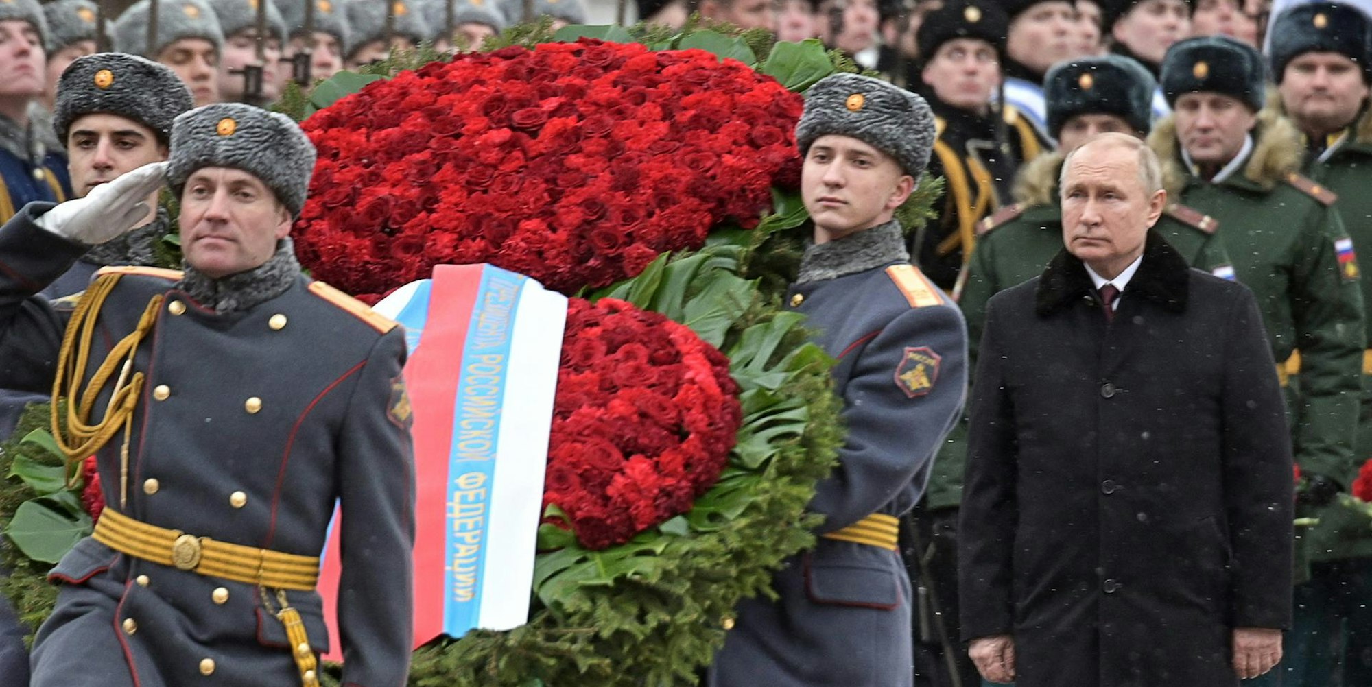 Putin unbekannter Soldat