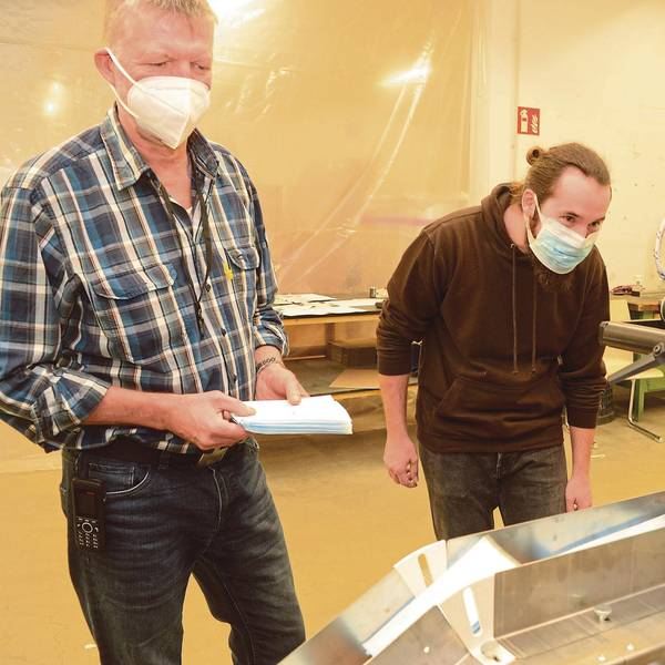 Maskenherstellung