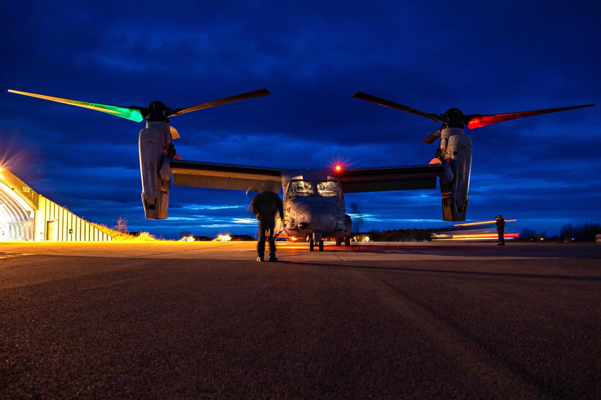 Militärflugzeug norwegen