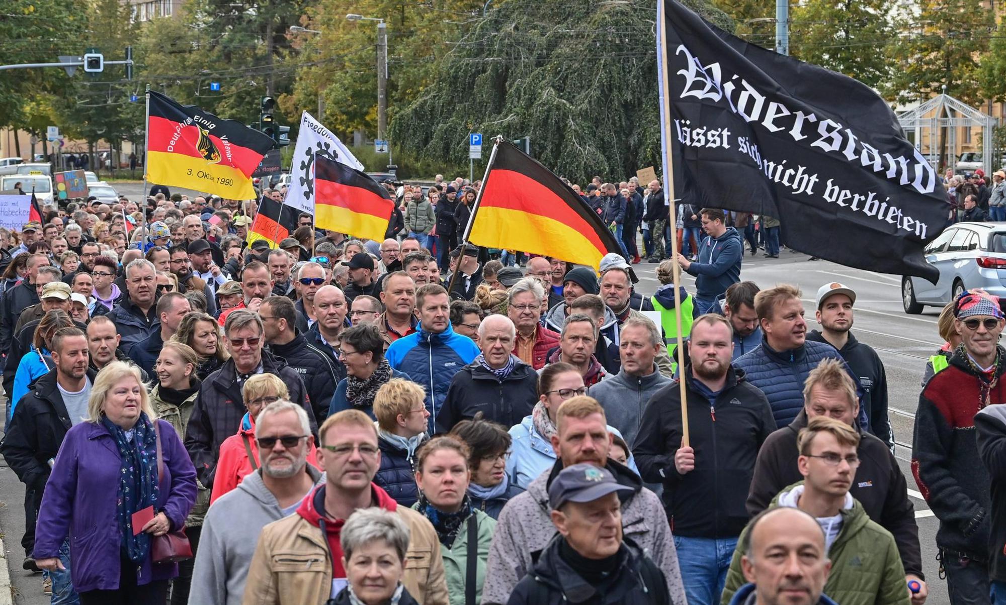 Protest Frankfurt Oder 031022