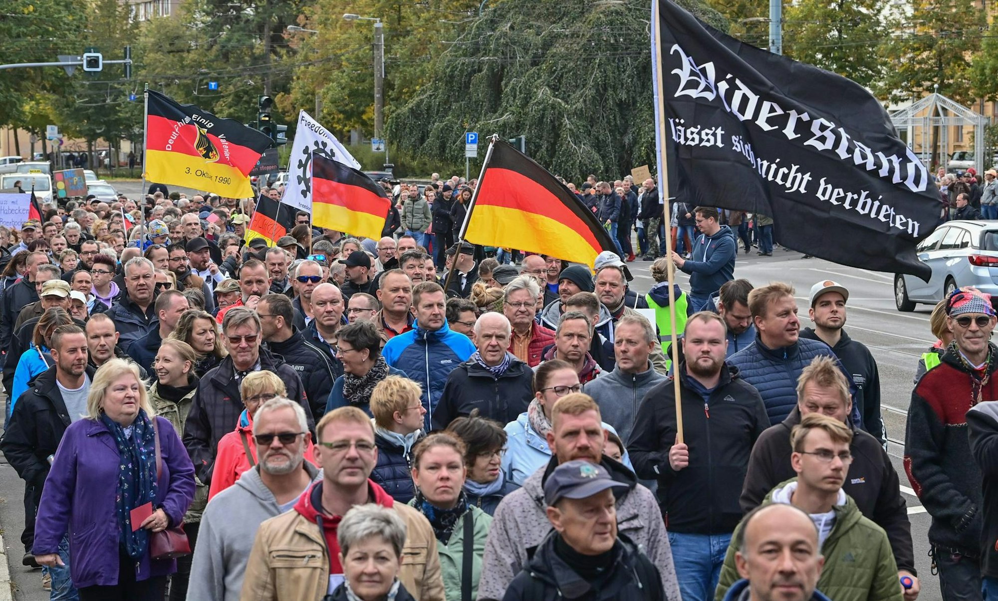 Protest Frankfurt Oder 031022