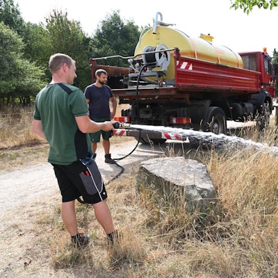 Bewässerung bei Trockenheit CA