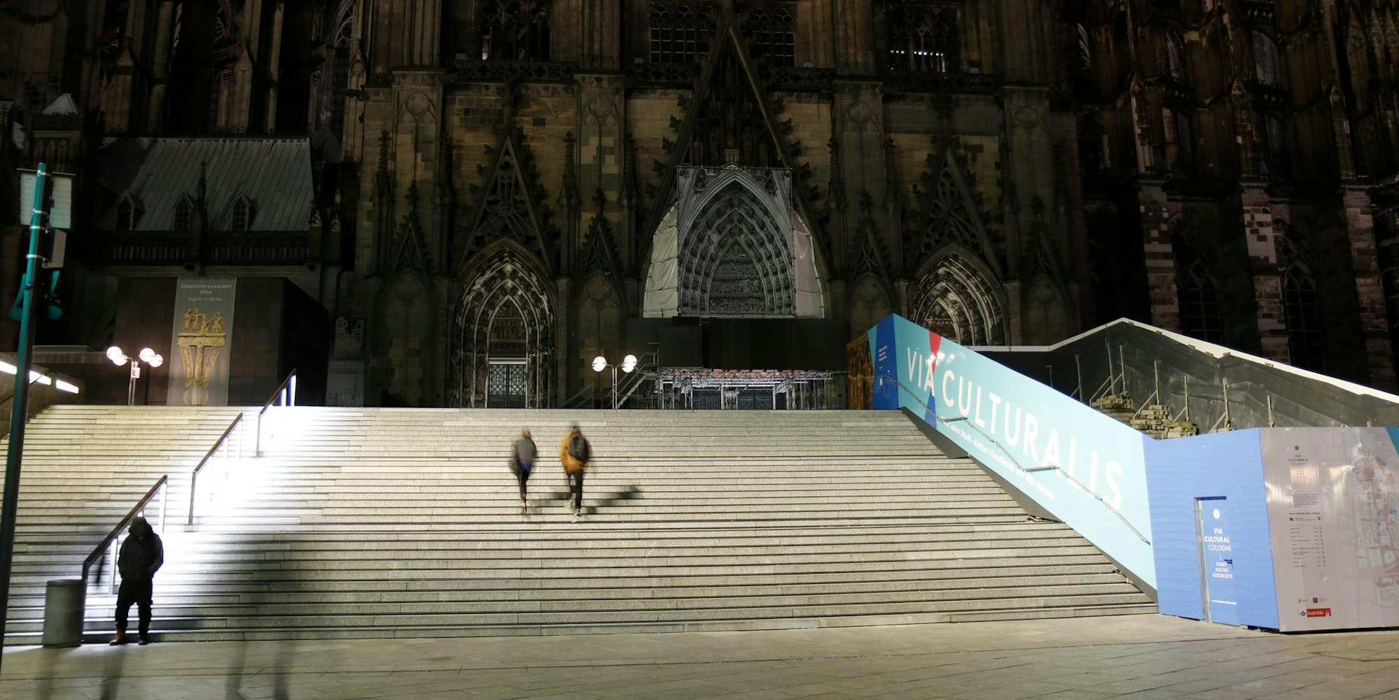 Domtreppe Nacht