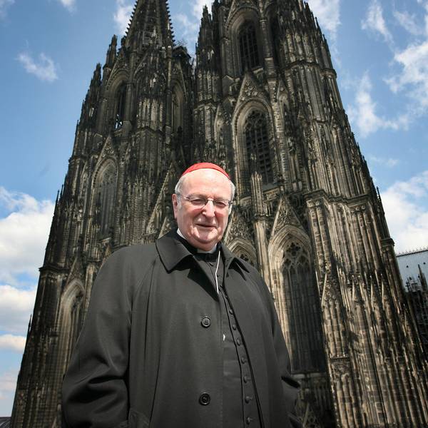 Meisner vor dem Dom