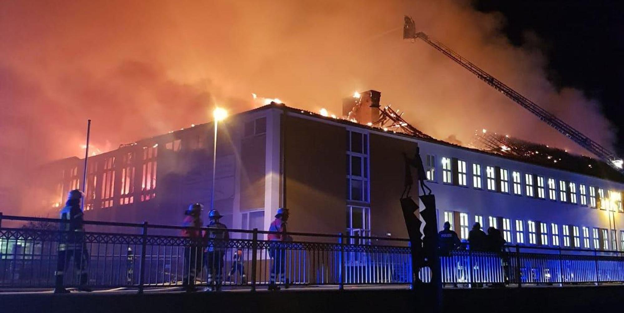 Großbrand in Schleiden