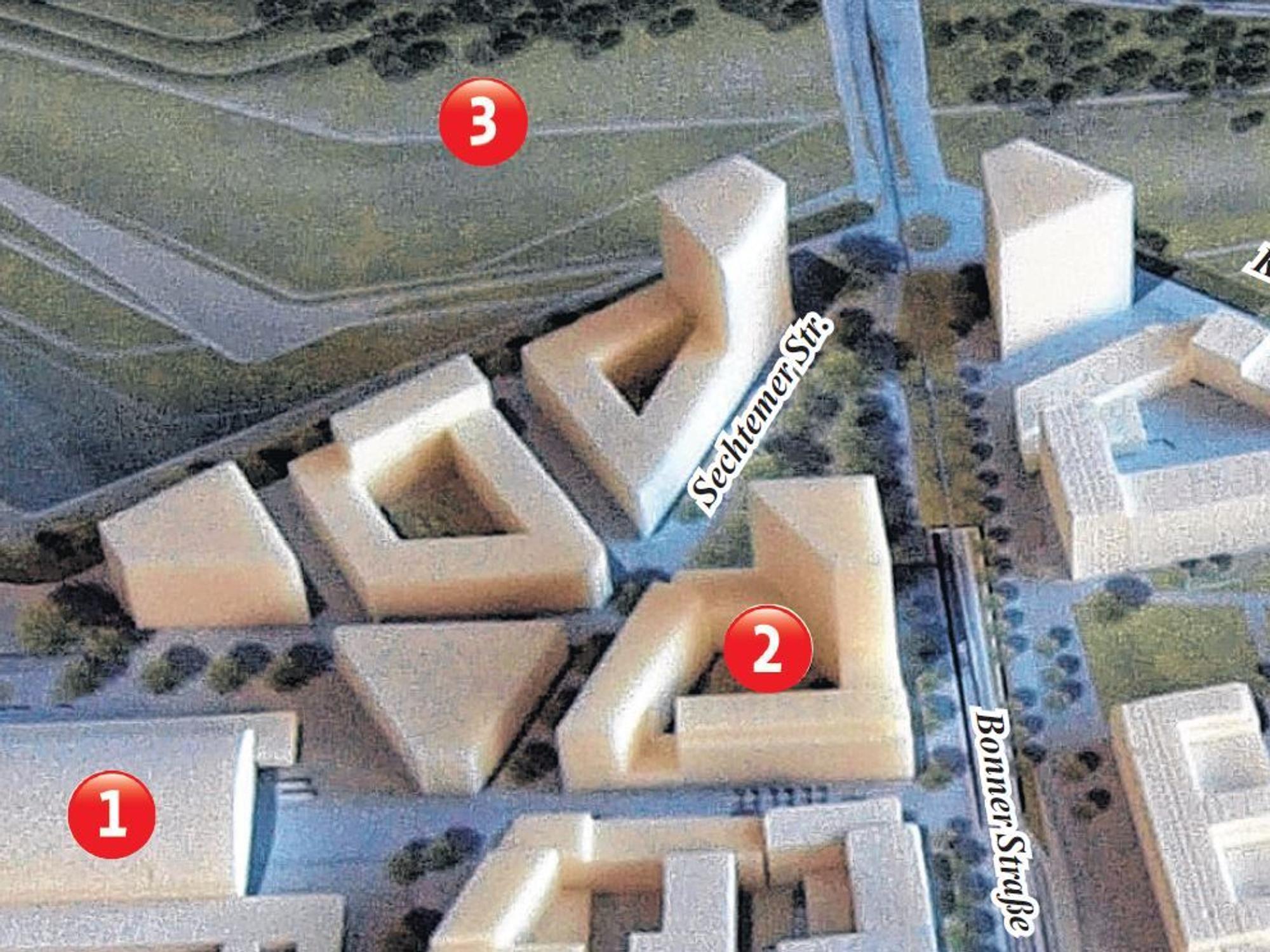 Modell Parkstadt