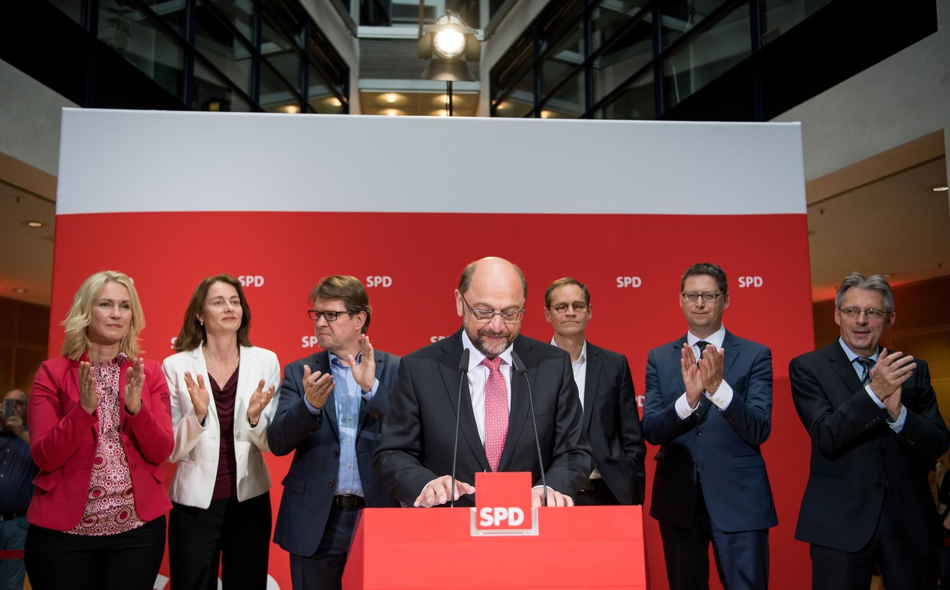 Martin Schulz nach Wahlniederlage NRW1