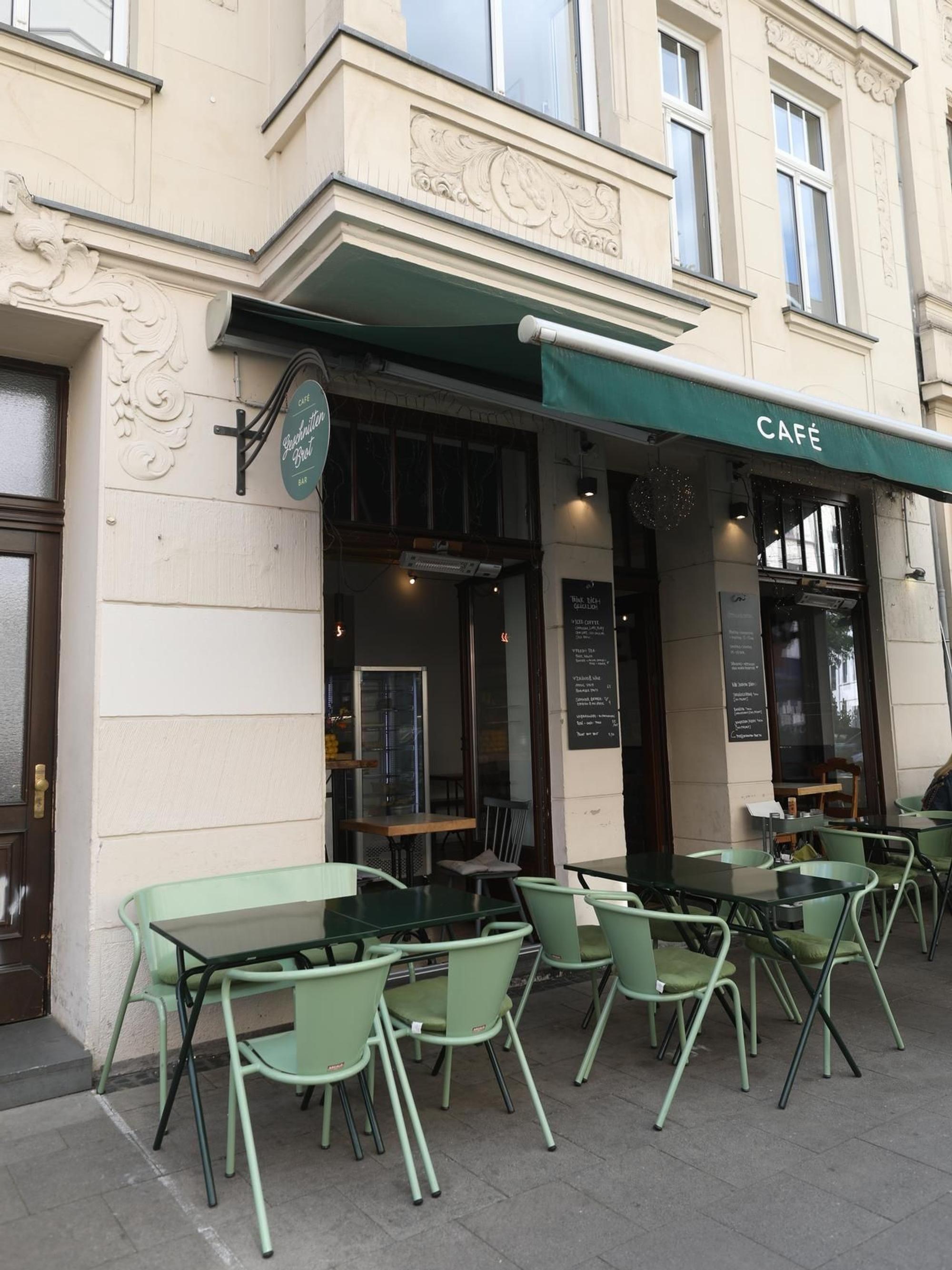 geschnitten brot aussen hoch