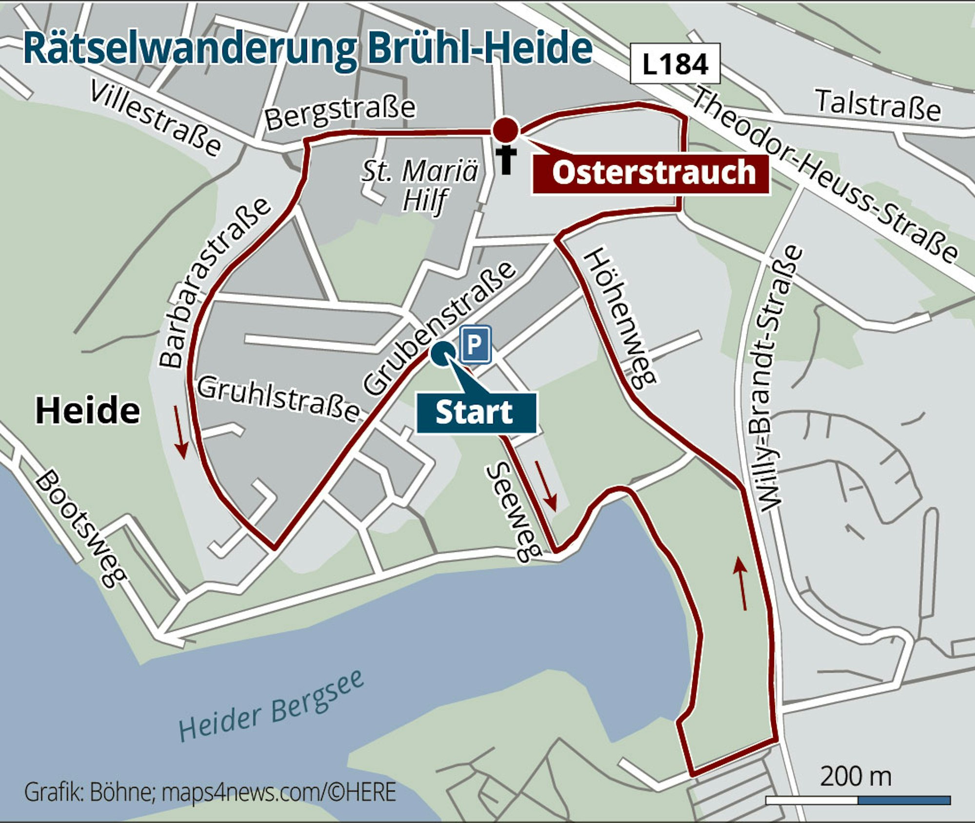 Rätselwanderung Brühl-Heide