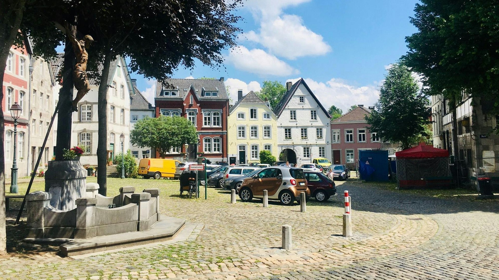 Blick auf den Korneliusmarkt