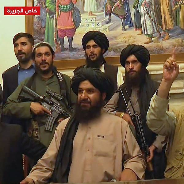 Taliban-Anführer in Kabul
