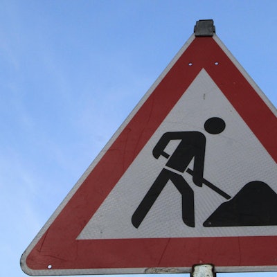 Imago Baustellenschild 060417