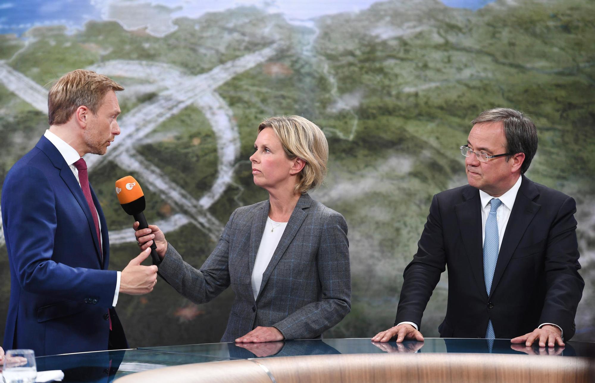 Lindner Laschet ZDF
