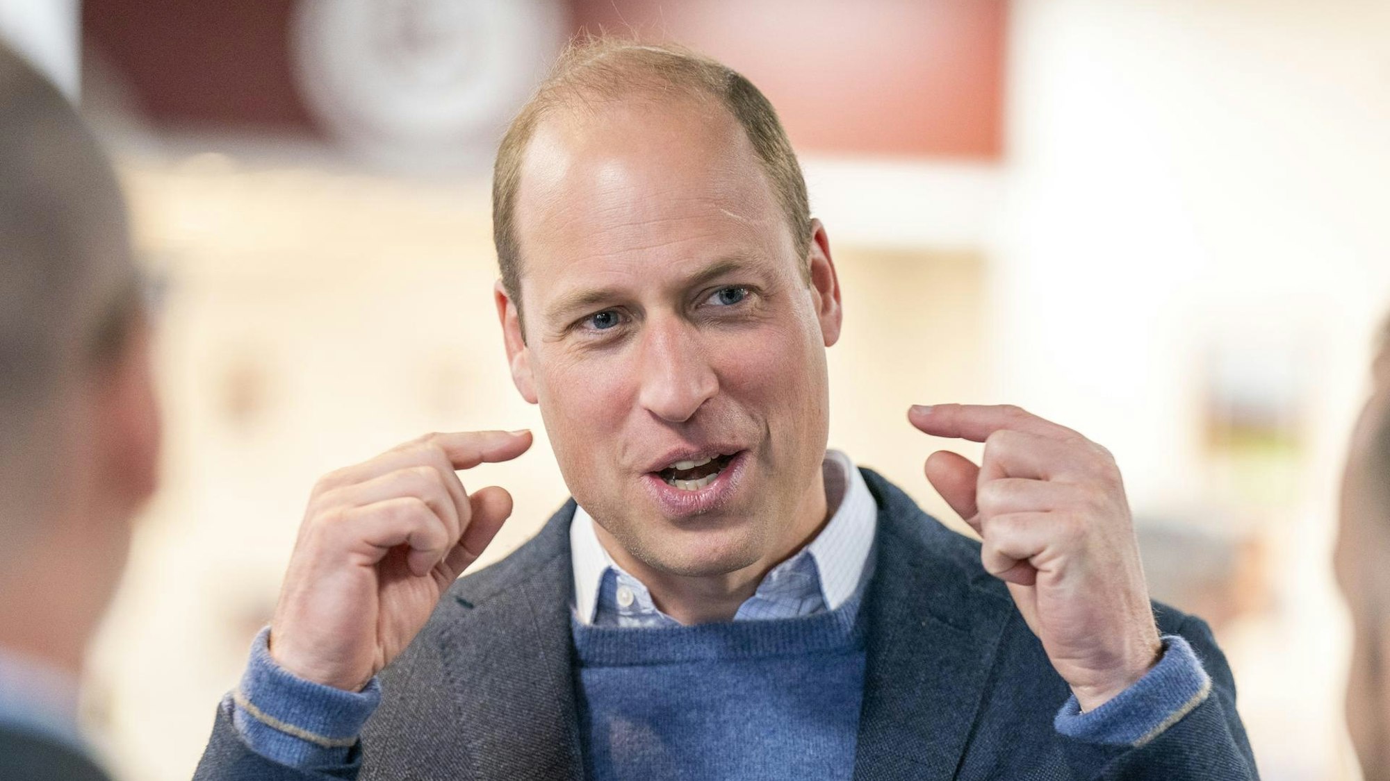 Prinz William bei einem öffentlichen Auftritt.