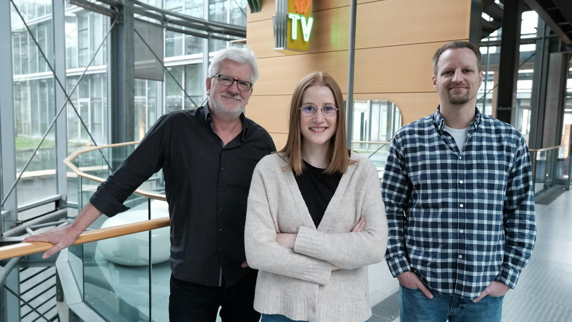 Das Podcast-Team von „Stadt mit K“