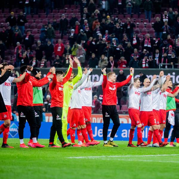 Jubel 1. FC Köln gegen SChalke