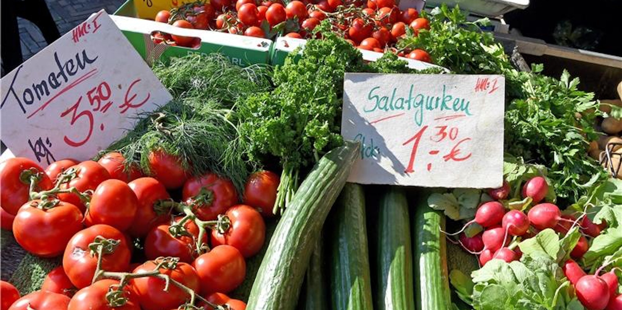 frisches gemüse