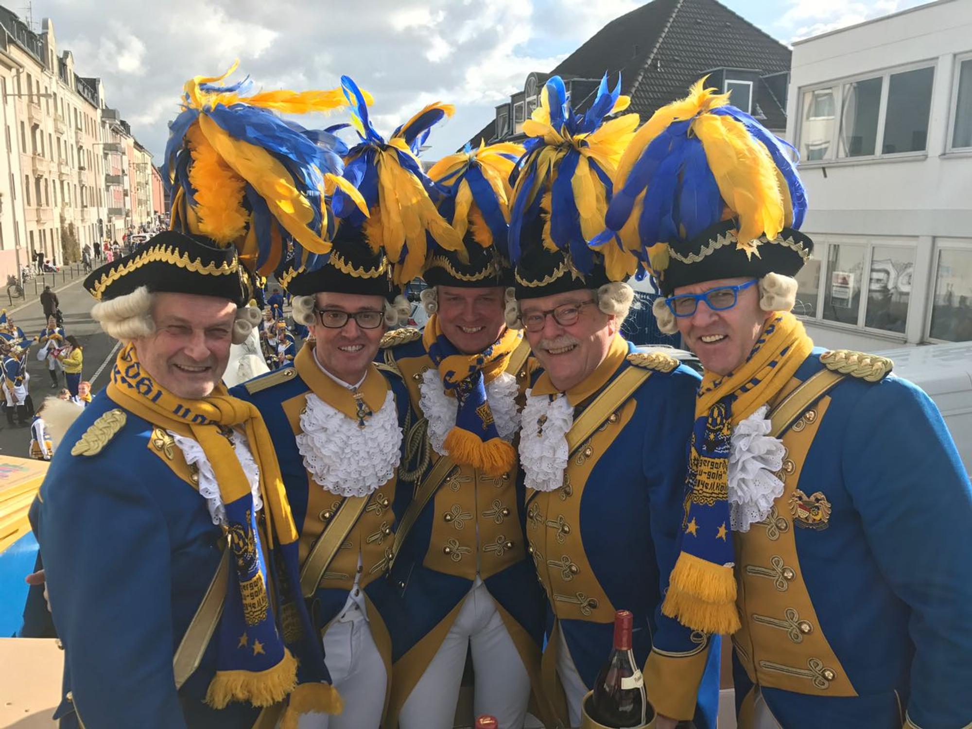 fc im Rosenmontagszug 2018 wehrle