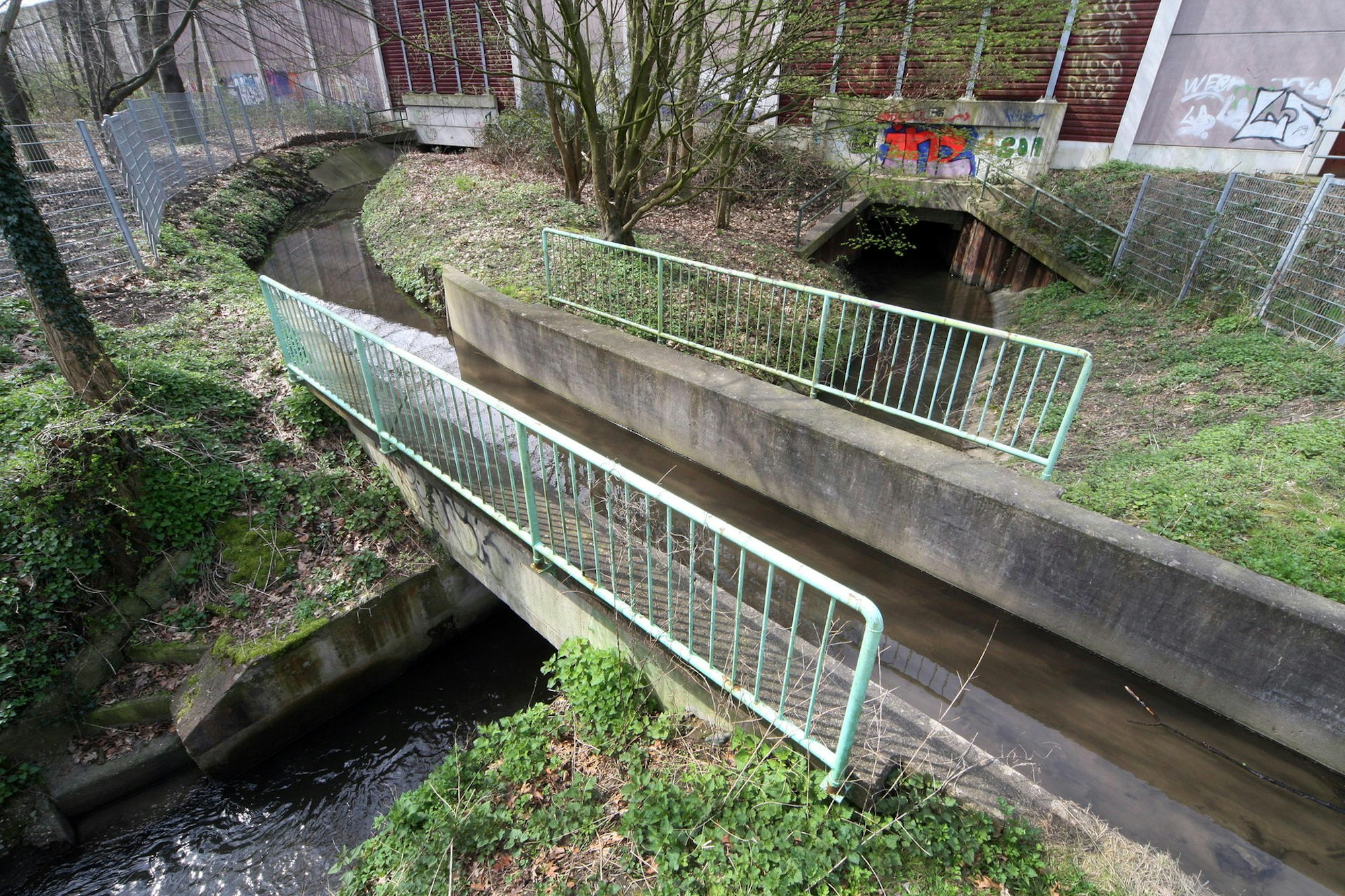 Bachüberführung von Strunde und Faulbach