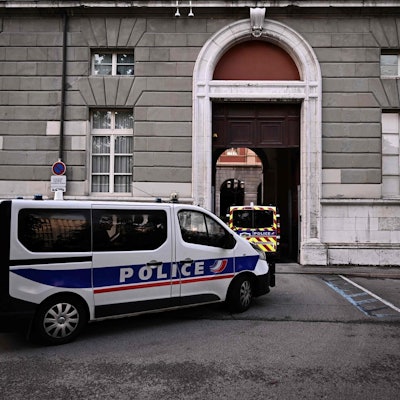 Polizei Frankreich Symbol