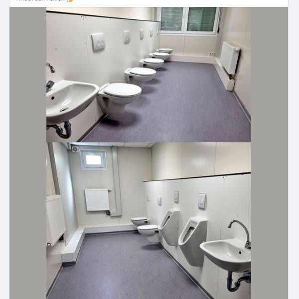 Marewski Schultoiletten Friedenspark Rheindorf