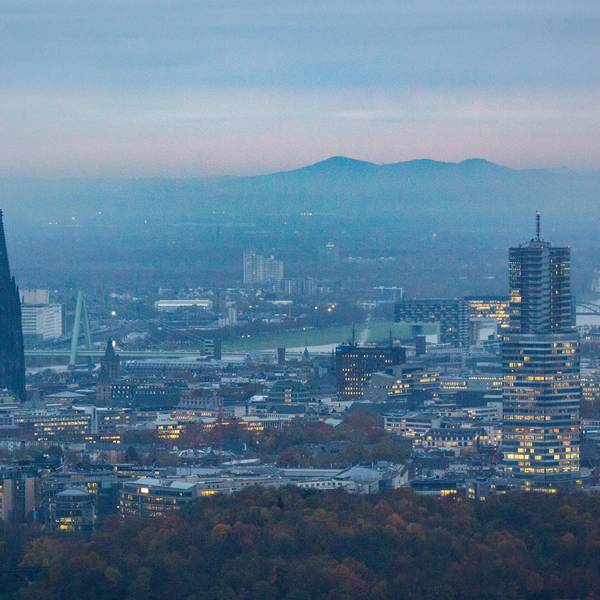 Köln Dom Luftbild