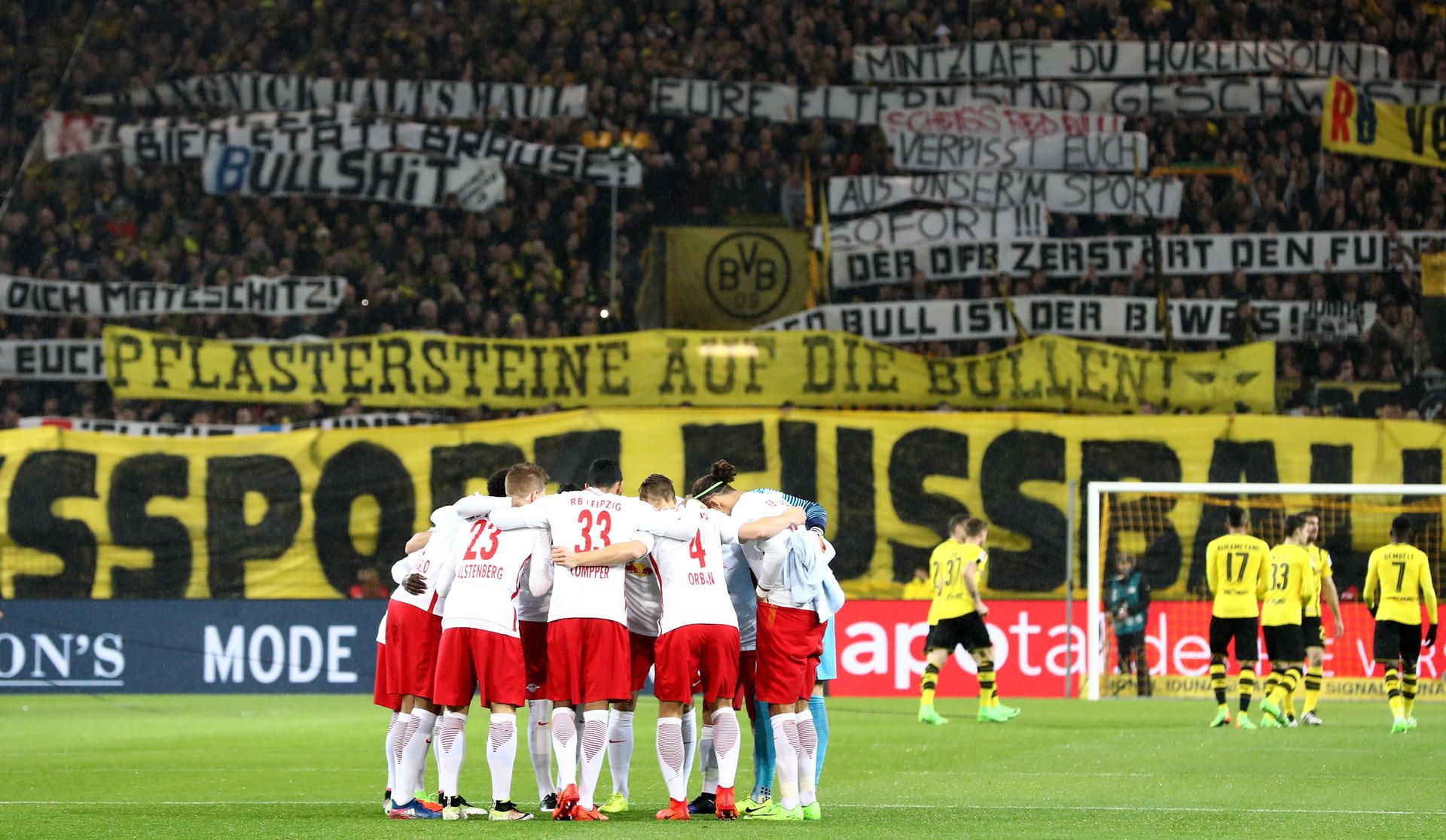 RB Leipzig wird gehatet