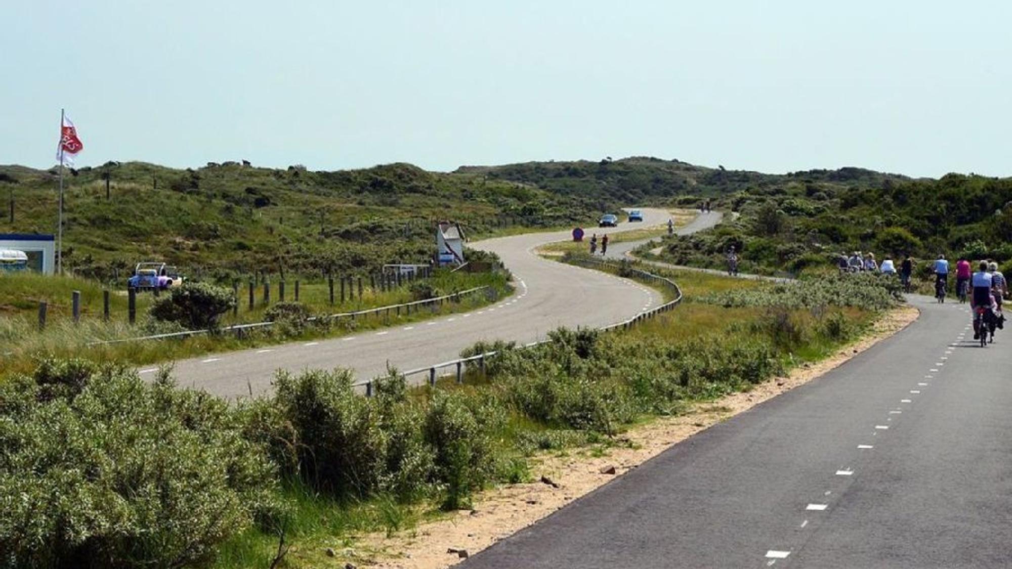 Die Dünenlandschaft von Noordwijk.