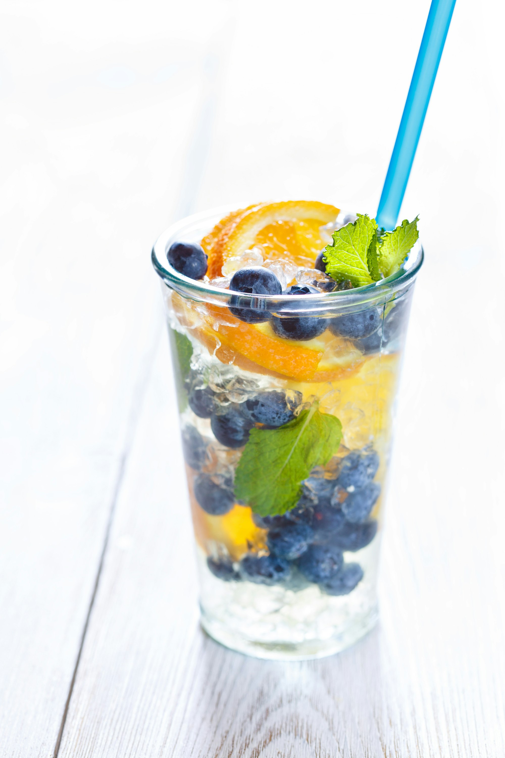 Blueberry Basil Sparkler