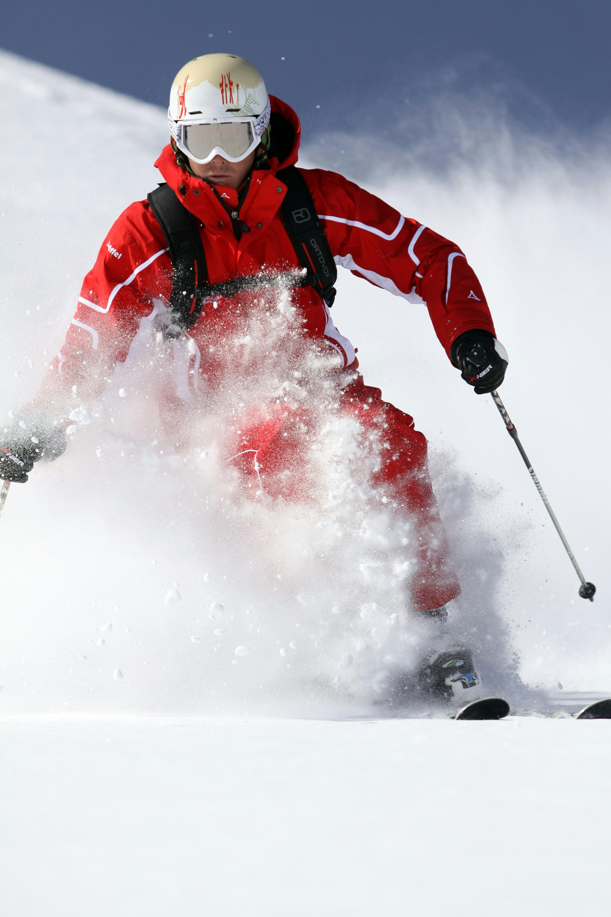 Skifahrer