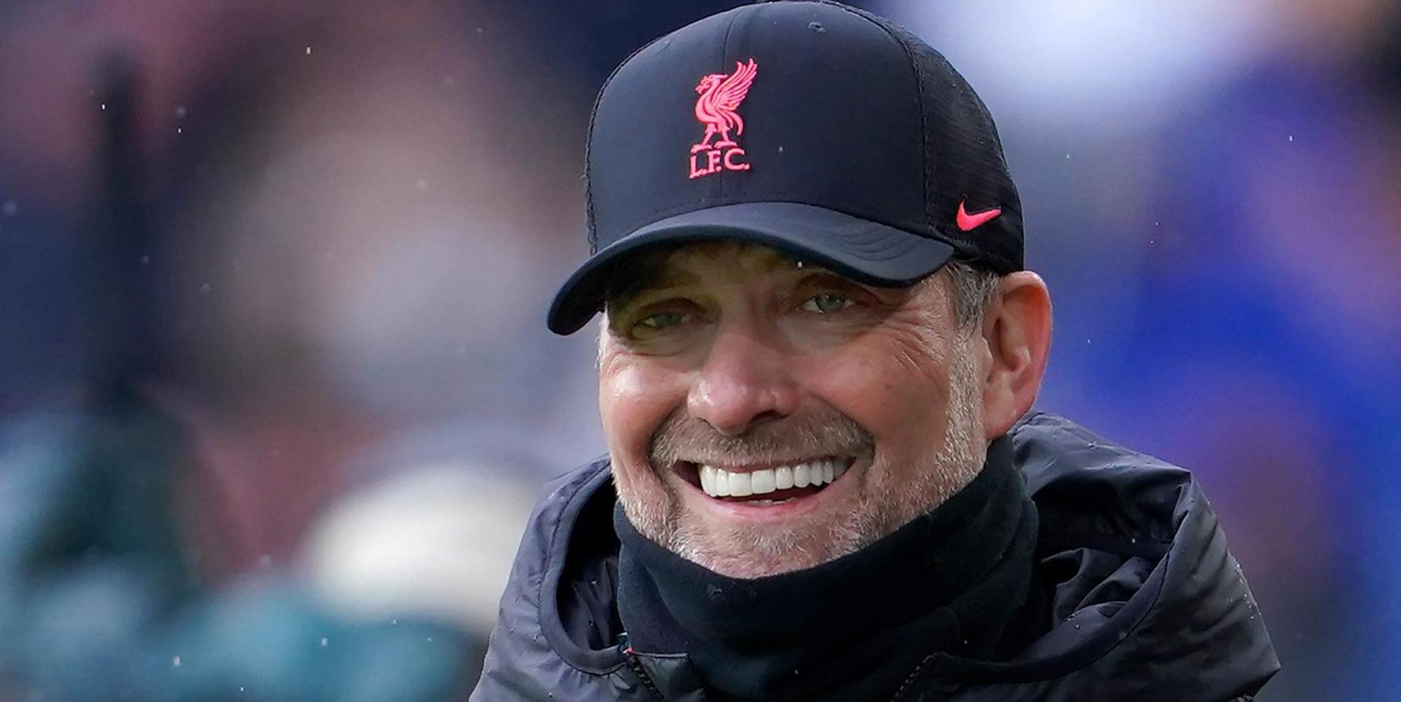 Klopp lächelt