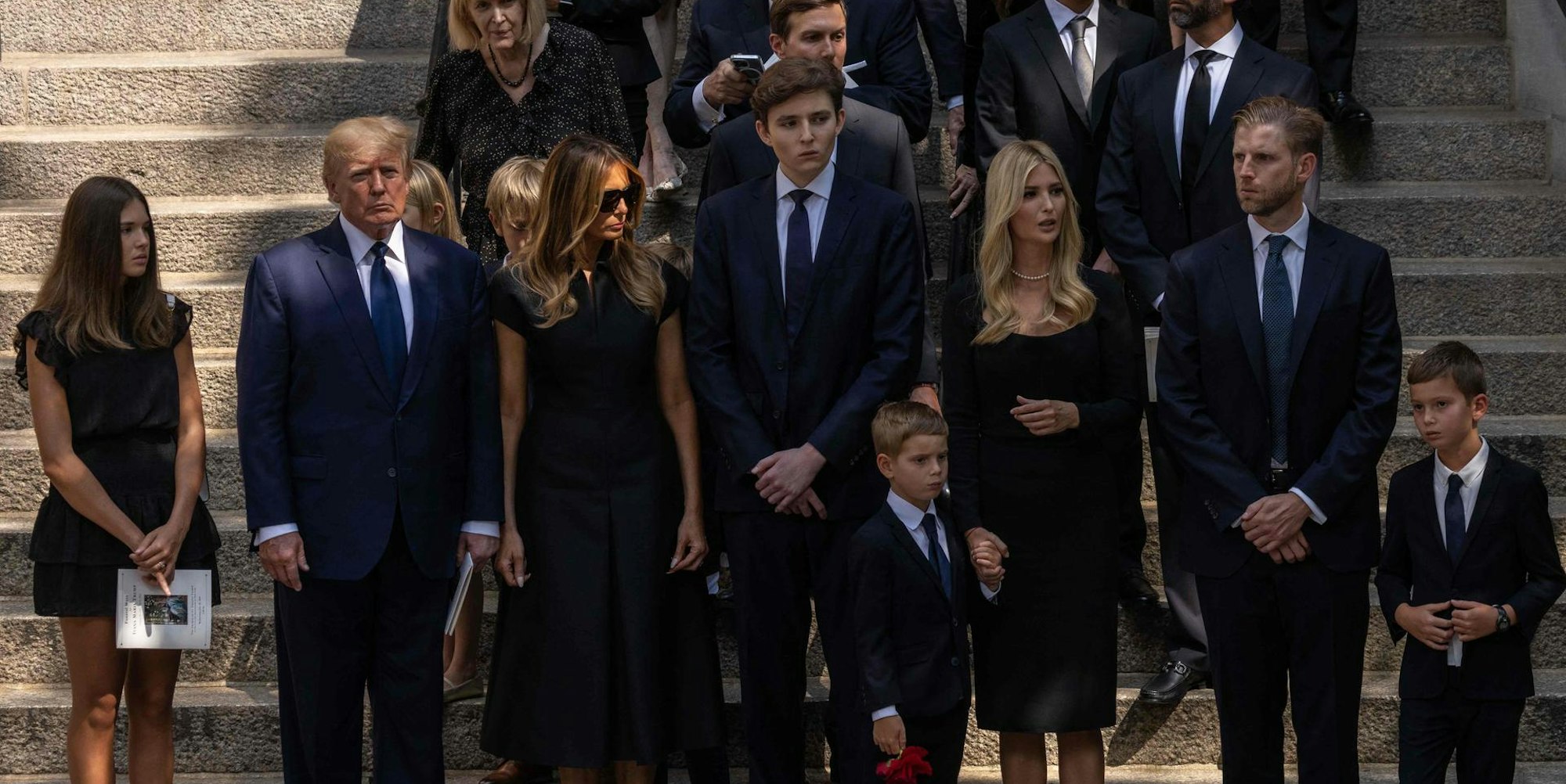 Ivana Trump Beerdigung AFP 010822