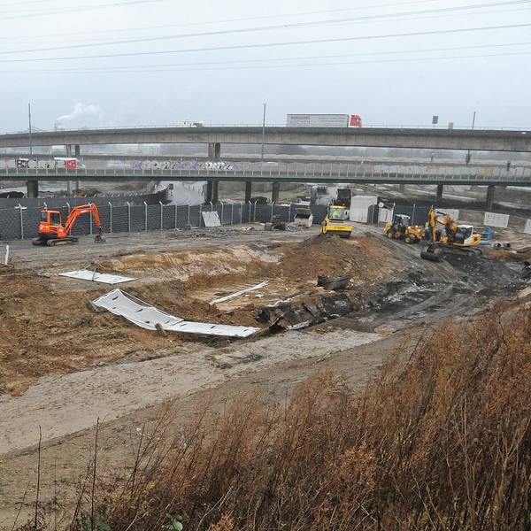Baustelle Deponie Altlast Lev
