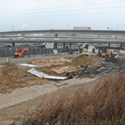 Baustelle Deponie Altlast Lev