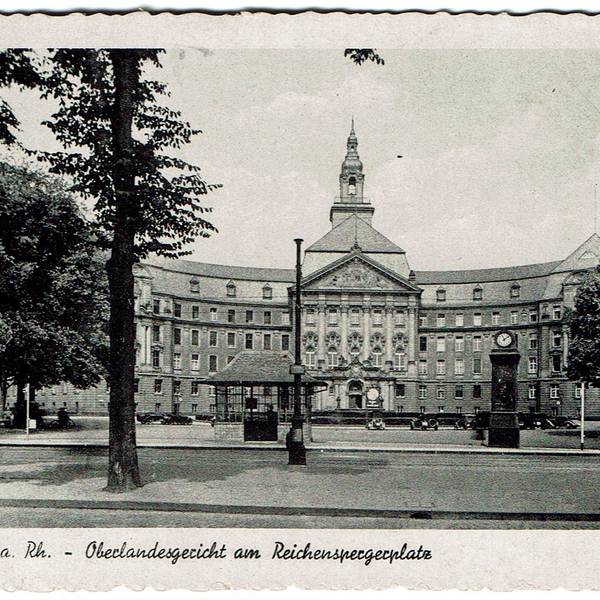 Köln früher heute Köln Oberlandesgericht