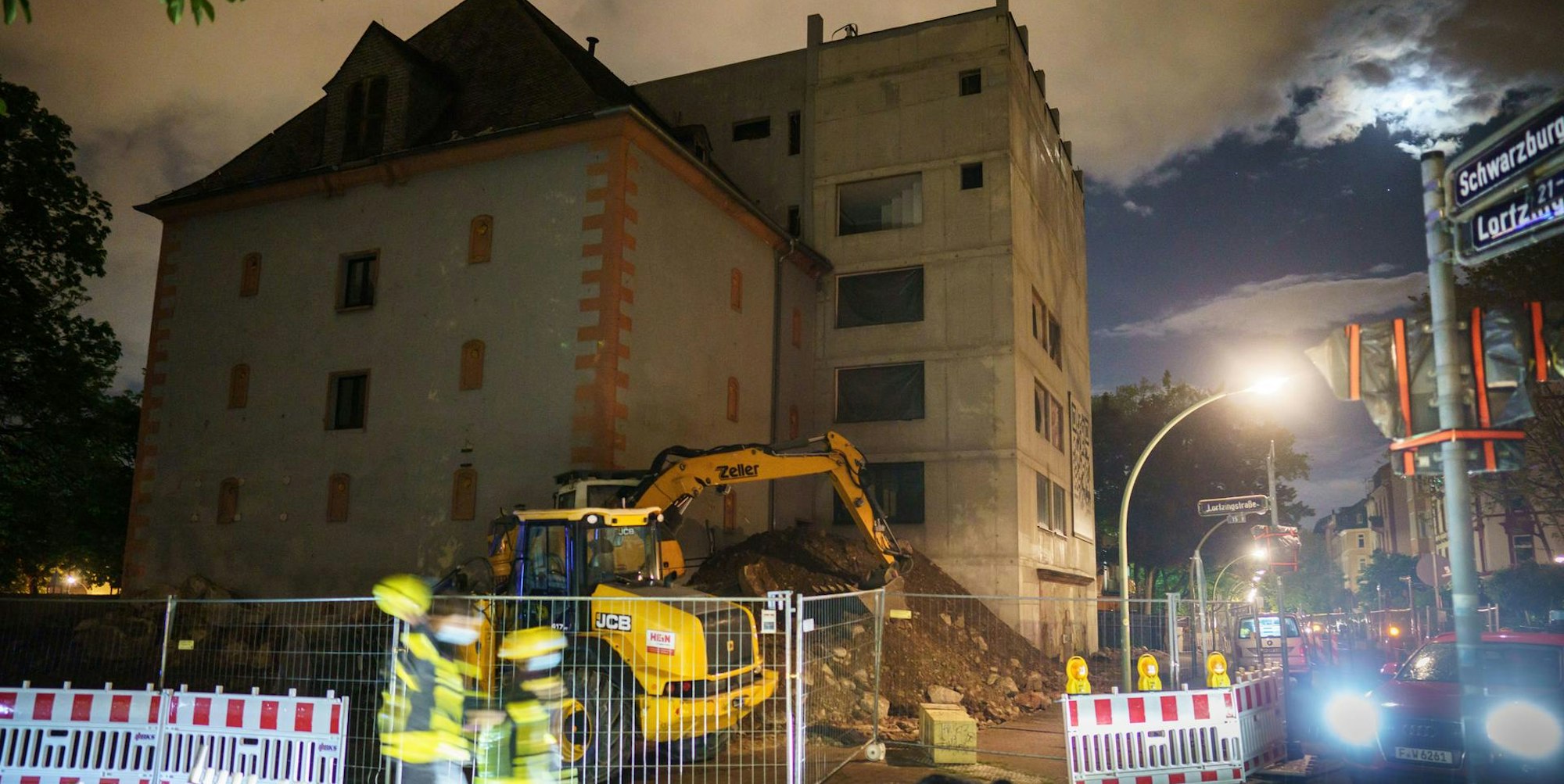 Frankfurt Bombe Sprengung