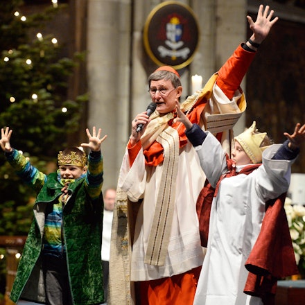 Sternsinger mit Woelki