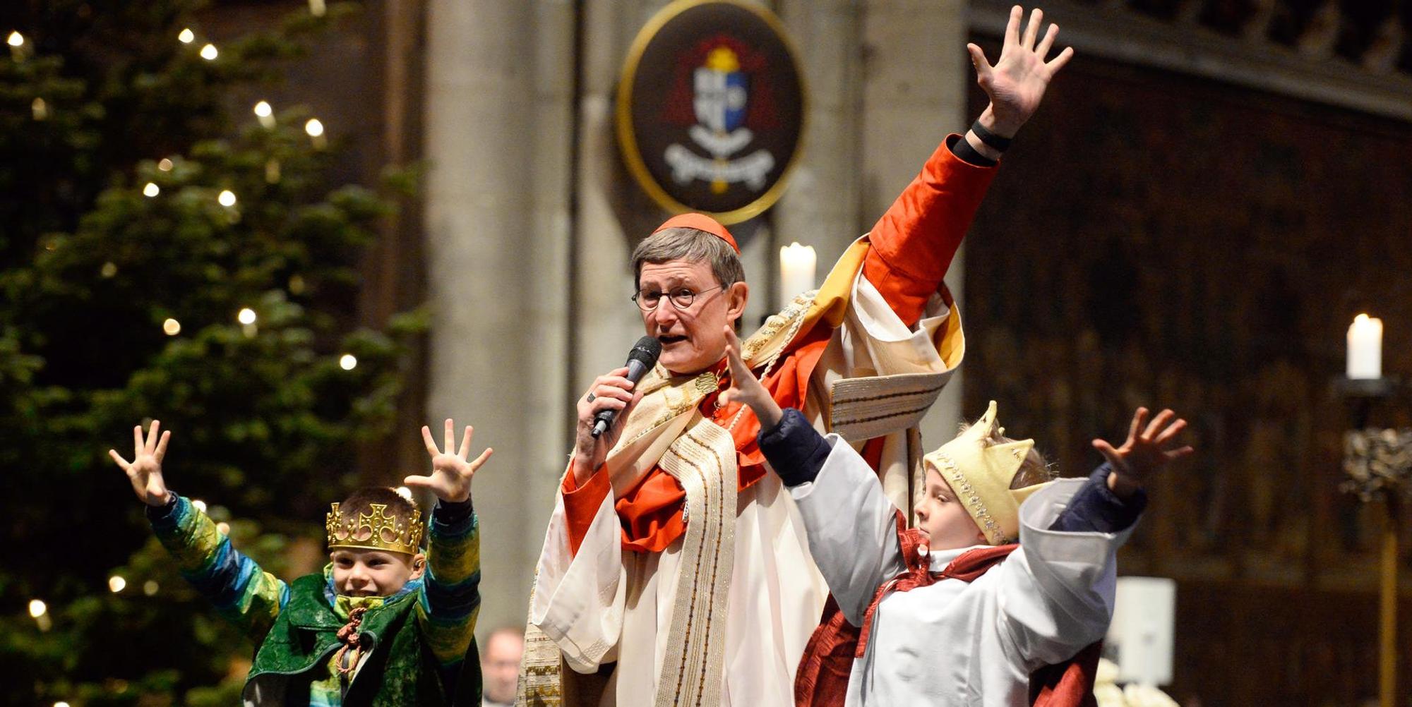 Sternsinger mit Woelki