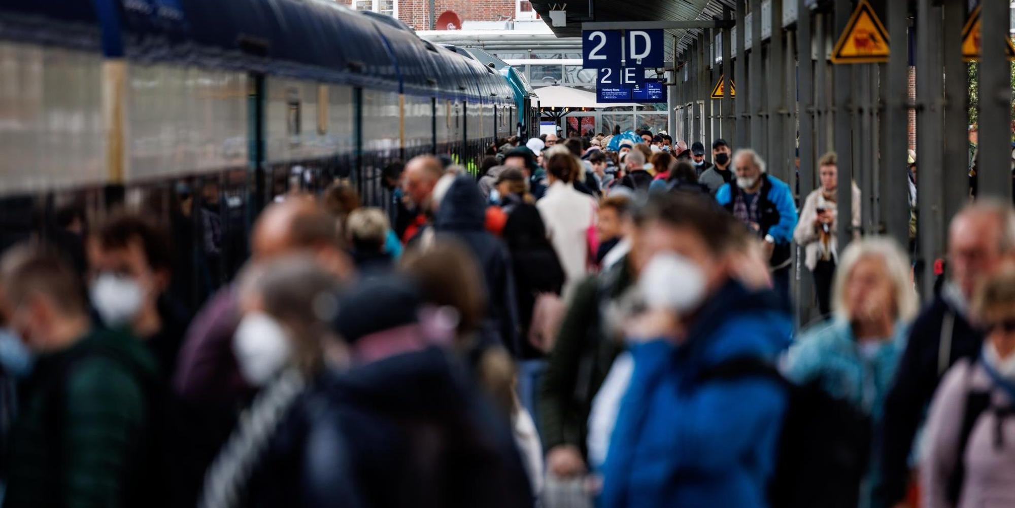 9-Euro-Ticket Sylt Gedränge