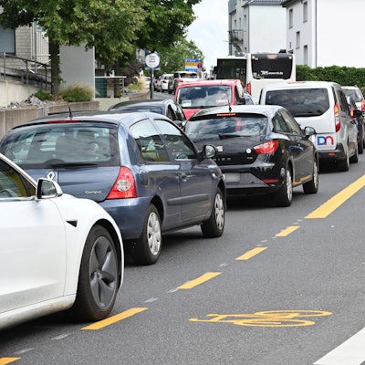 Buddestraße Radstreifen 231121