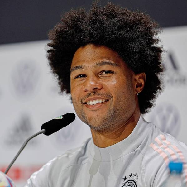 Gnabry PK vor Italien (2)