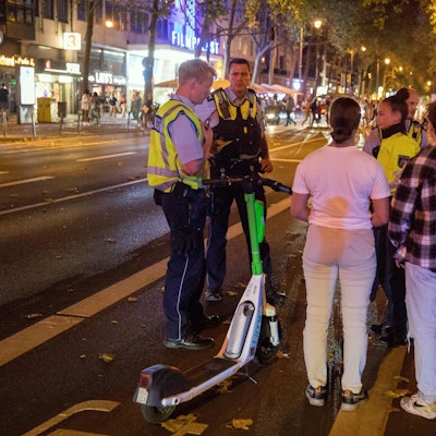 E Scooter Kontrolle Ringe