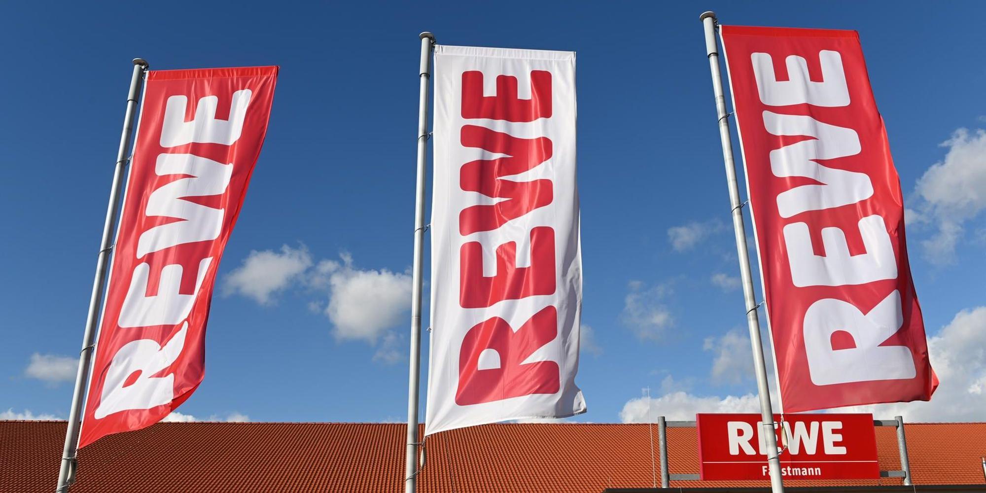 Rewe Fahne