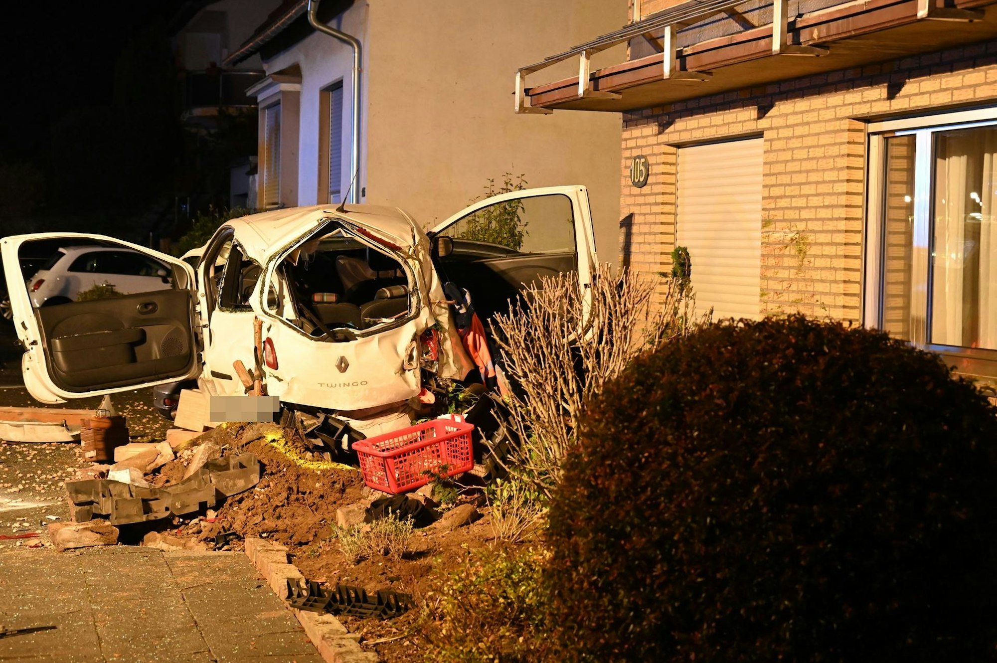 Unfall Türnich Vorgarten