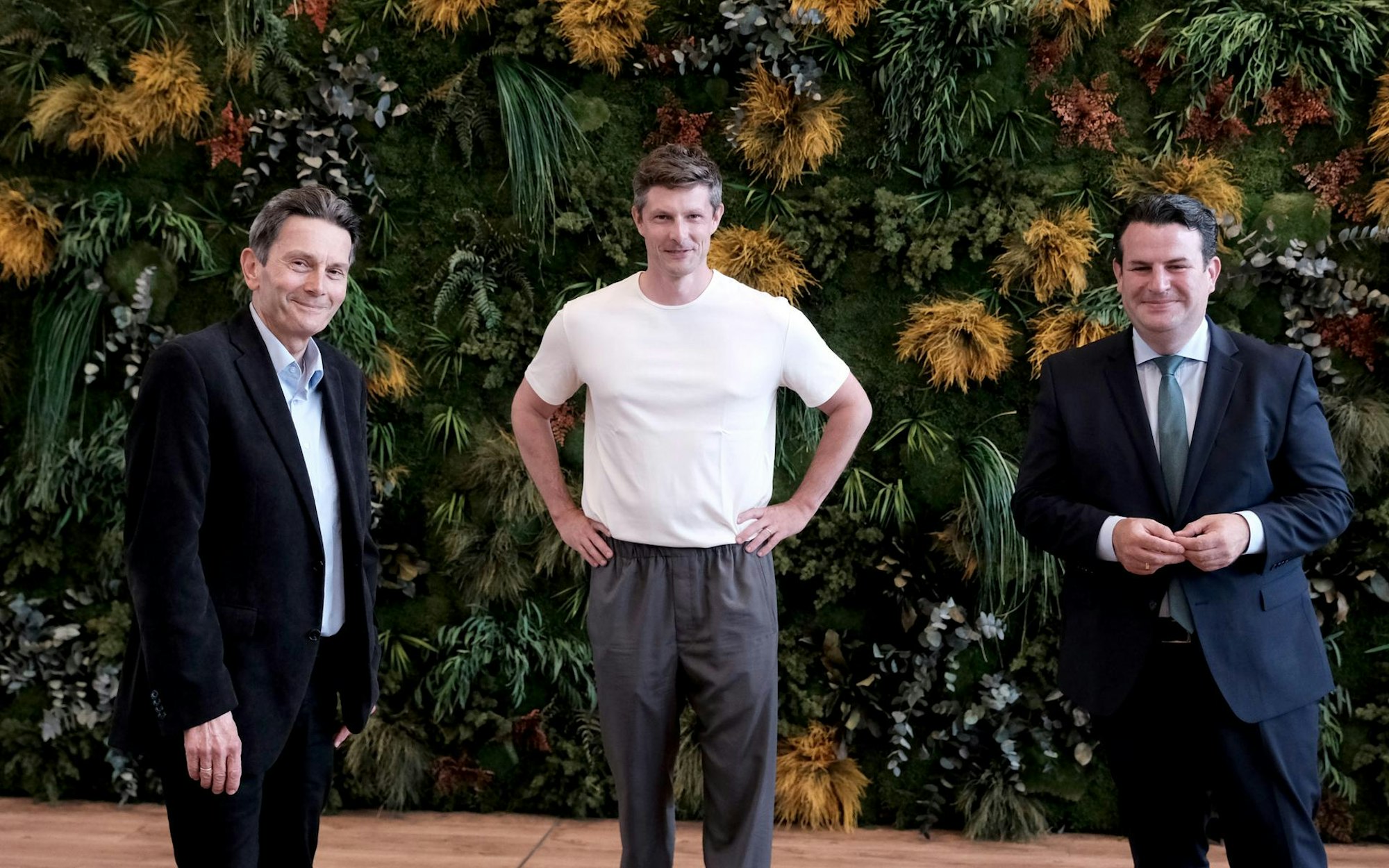 Hubertus Heil Mützenich Pink