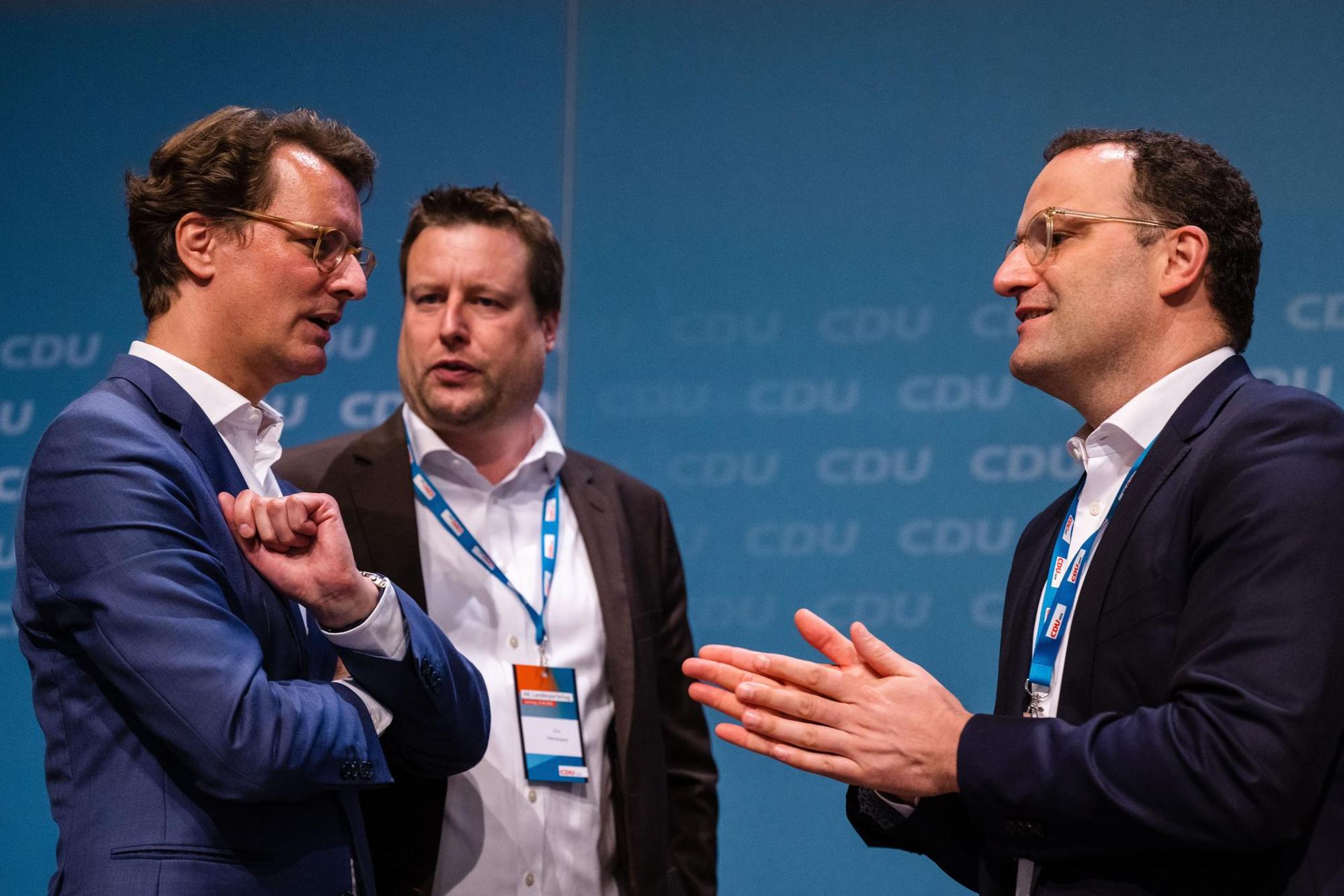 Spahn Wüst Parteitag 250622