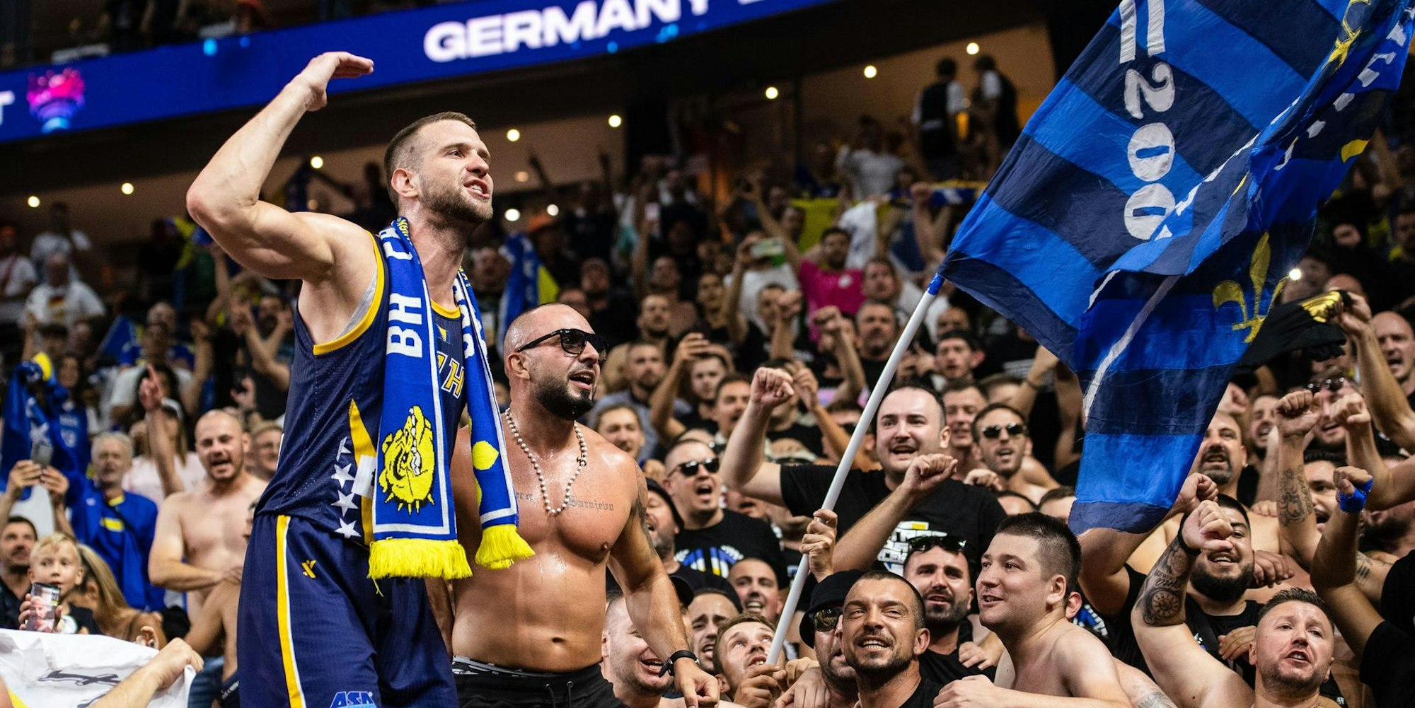 Fans von Bosnien-Herzegowina